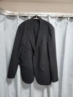 感動ジャケット　ウールライク　ブラック　サイズL