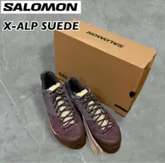 新品　サロモン　X-ALP SUEDE Plum Perfect スニーカーのサムネイル