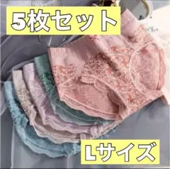 【新品・未使用品】まとめ売り　5枚組　レディースショーツ　 深め　インナー