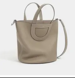 新品未使用　インザループ　風　ハンドバック　本革