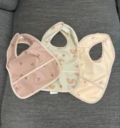 離乳食用エプロン　スタイ　3枚セット