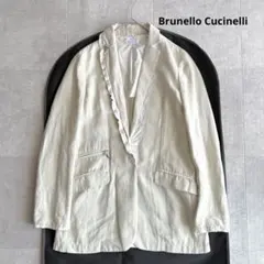 ブルネロクチネリ ベージュ パーカー ジャンパー ブルゾン - メルカリ