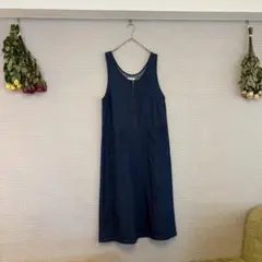 ✿FREAK'S STORE✿デニム ファスナー付き ジャンパースカート ブルーのサムネイル