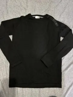 グリーンレーベルリラクシングデザインニット黒M