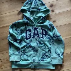 GAP 恐竜柄 フード付きパーカー