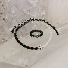 ハンドメイド ビーズリング