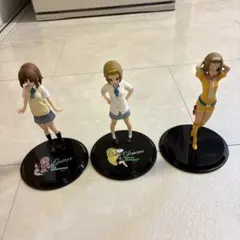 けいおん！ K-ON! プライズフィギュア 3体　（田井中律✖️2、平沢唯）箱無しのサムネイル