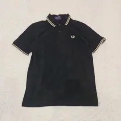 美品/英国製】FRED PERRY M12 ポロシャツ 黒×シャンパン 44 - メルカリ