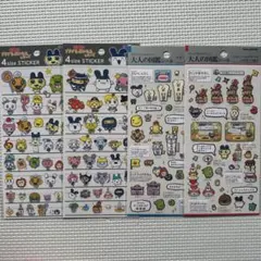 たまごっち 4サイズステッカー 大人の図鑑シール カミオジャパン おみせっち