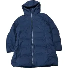 UNIQLO ユニクロ シームレスダウンショートコート ネイビー