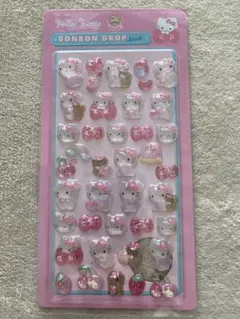 ハローキティ・シナモロール ボンボンドロップシールセット
