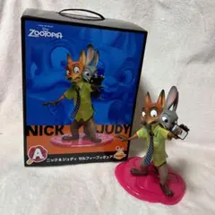 ズートピア ニック＆ジュディ セルフィーフィギュア 一番くじ A賞