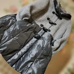 ❥noa-ge ❥ライトグレー/ダークグレー ロングコート