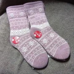 新品★日本製 あったか裏起毛　ルームソックス　靴下　2足セット