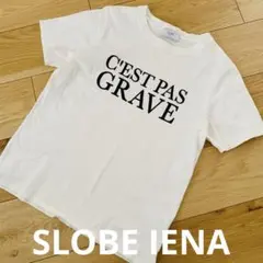 SLOBE IENA スローブイエナ CEST PAS TEE 半袖ロゴTのサムネイル