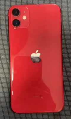 iPhone11 64GB 本体のみ レッド SIMロックなし - メルカリ