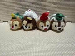 ツムツム　チップとデール　クリスマス