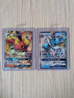 ポケモンカード GX 4枚セット シャワーズ、ブースター、サンダース