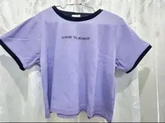 Honeys リブTシャツ パープルのサムネイル