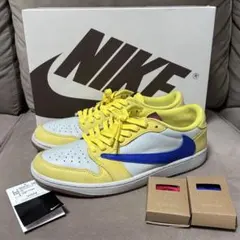 2026年最新】Travis scott × nike jordan 1 low canaryの人気アイテム