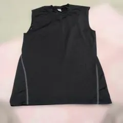 ブラック ノースリーブトップスのサムネイル