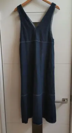 GU デニム ジャンパースカート　S