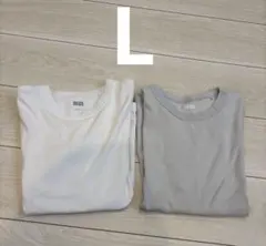 クルーネックTシャツ　2枚セット