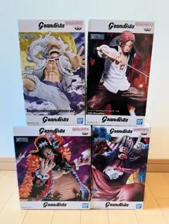 Grandista フィギュア 4個セット ワンピース 呪術廻戦 ドラゴンボール