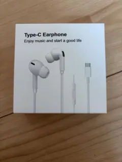【特価】Type-C 有線イヤホン マイク高音質 USB-C ホワイト