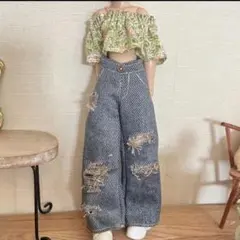 5065 22cmドール服 ハンドメイド　単品のサムネイル