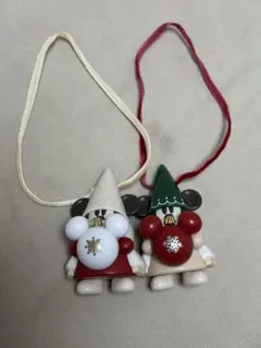 リルリンリン 2024 カプセルトイ ガチャ 2個セット ディズニー　クリスマス