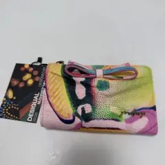 Desigual サイケデリックプリントフラップ財布のサムネイル