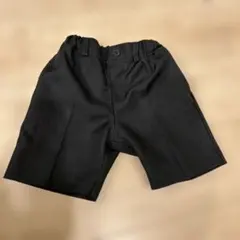キッズ黒ハーフパンツ　80cm