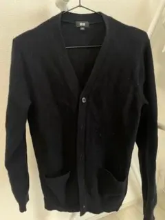 UNIQLO ブラック カーディガン M
