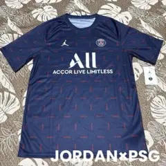 【JORDAN×PSG】リーグアン　パリサンジェルマン　プレマッチトップ　新品のサムネイル
