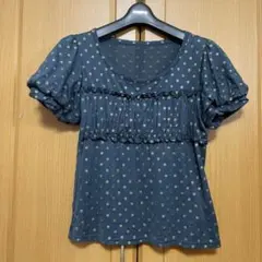 洋服屋 4298 SHIZUKA KOMURO トップス ドット　Tシャツのサムネイル