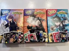 UNO 僕のヒーローアカデミア 3種セット