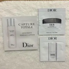 【新品】 Dior カプチュール セラム クリーム ローション サンプルセット