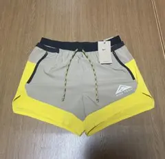 NIKE TRAIL ナイキトレイル ショートパンツ 登山 トレッキング 黄色