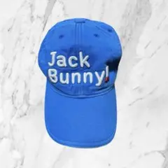Jack Bunny by PEARLY GATES キャップ ブルー - メルカリ