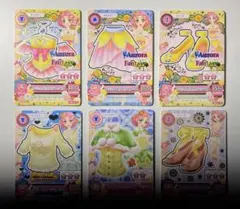 アイカツカード キュート 北大路さくら オーロラファンタジー 6枚セット