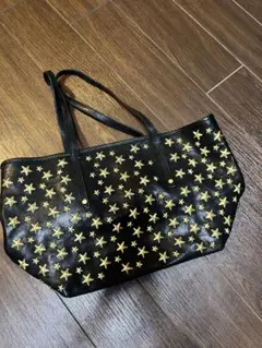 極美品 ジミーチュウ サシャS ミニハンドバッグ スタースタッズ ゴールド金具