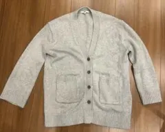 UNIQLO ユニクロ　カーディガン グレー　Lサイズ