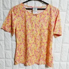 ローラアシュレイ（Laura Ashley）ヴィンテージ　花柄　S相当　56