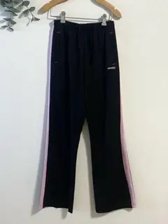 Kaepa ブラック/ピンク ジャージパンツ Lサイズ 訳あり