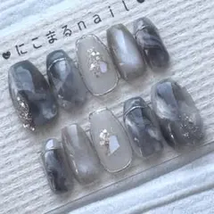 メルカリ便 ネイルチップ 現品 ニュアンス マグネットネイル ミラーNO.207