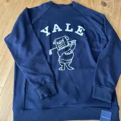 アンティカゴルフ「YALE」 トレーナー　ユニセックス　ネイビー