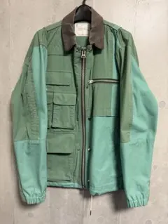 sacai 21ss Cotton Nylon Oxford Blouson