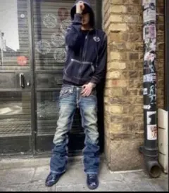 swag fuckthisindustry true religion似デニム - メルカリ