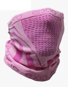 【新品・未使用】EXIO ピンク ネックウォーマー 通気性◯ 男女共用 保温
